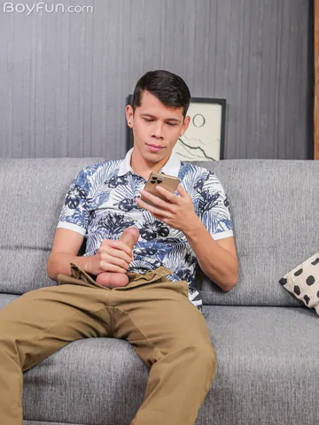 Pale cutie getting his asshole penetrated