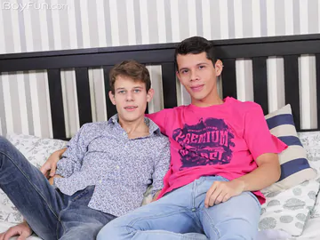 Two boys with very nice dicks fucking