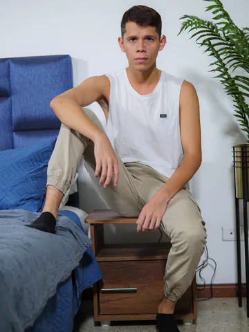 Cute boy with a smooth asshole