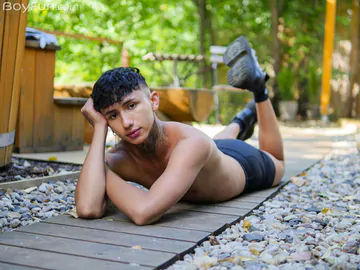 Nice shaved dick on this Latino boy