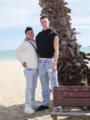 Sexy Latino gay twink getting fucked