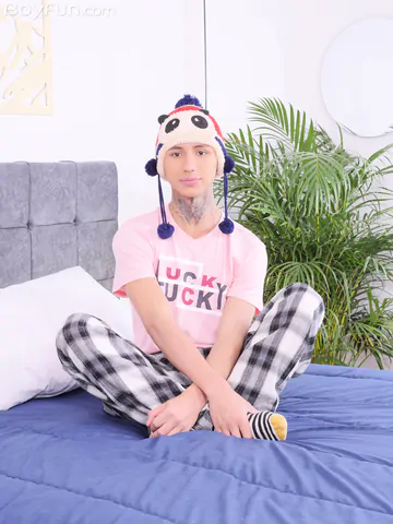 Latino boy with a perfect cock and body