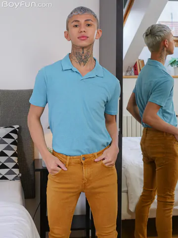 Cute Latino with a beautiful dick