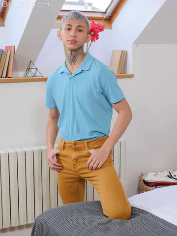 Cute Latino with a beautiful dick