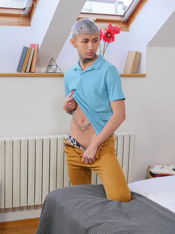 Cute Latino with a beautiful dick