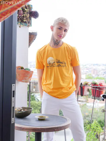 Boy with a shaved cock and ass