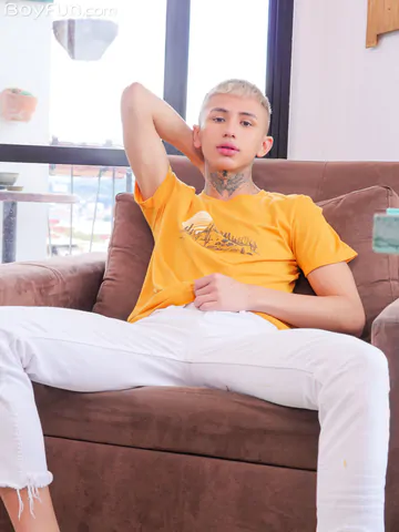 Boy with a shaved cock and ass