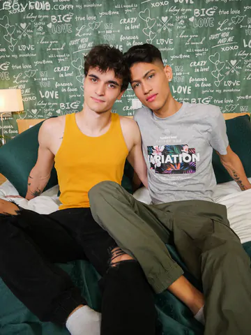 Pretty Latino boy getting his butt filled