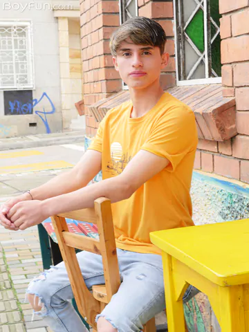 Boy with a soft cock getting boned