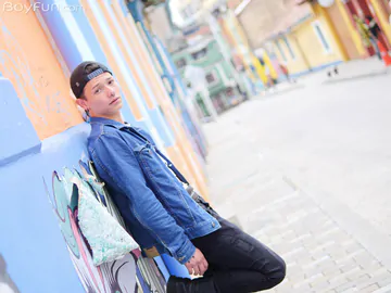 Boy with a soft cock getting boned