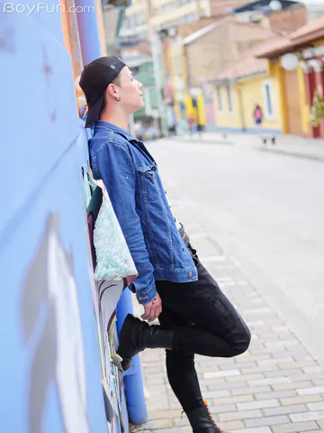 Boy with a soft cock getting boned