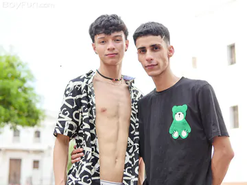 Cute Latino twink getting boned