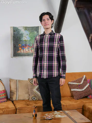 Latino with a quite large penis