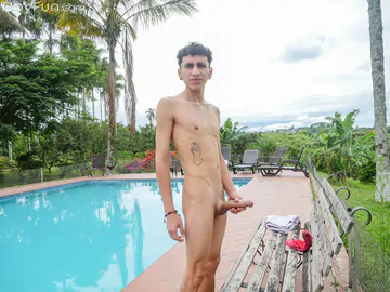 Latin twink with a smooth ass