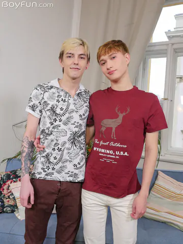 Cute boys sucking and fucking