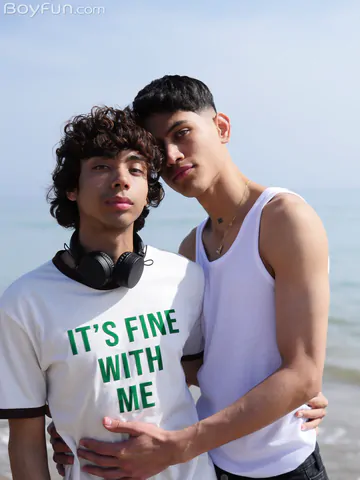 Latino boys fucking on a sofa