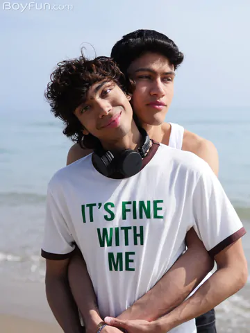 Latino boys fucking on a sofa