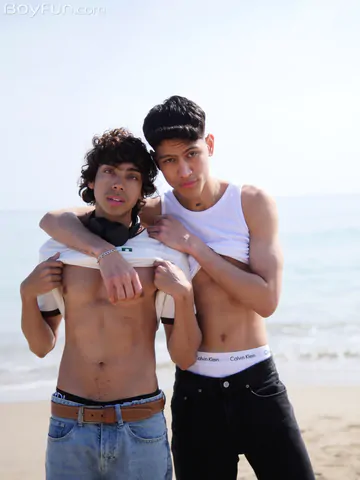 Latino boys fucking on a sofa