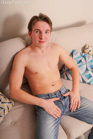 Cock hungry boy showing his fuckhole