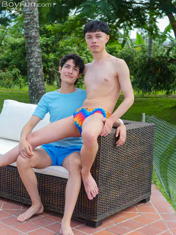 Boys with big Latino cocks having sex