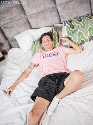 Hot Latino with a fat dick