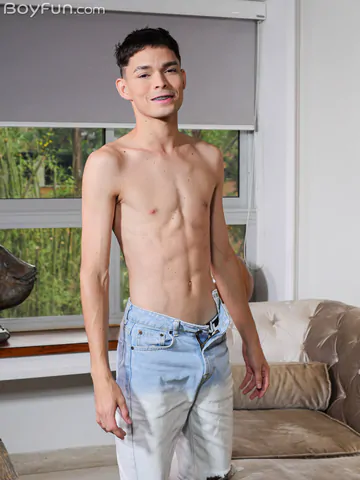 Handsome Latino with a fat cock