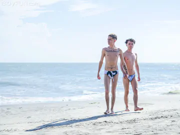 Boys with fat cocks bareback fucking