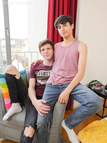 Rimming and bareback butt fucking