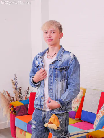 Cute Latino showing dick and ass