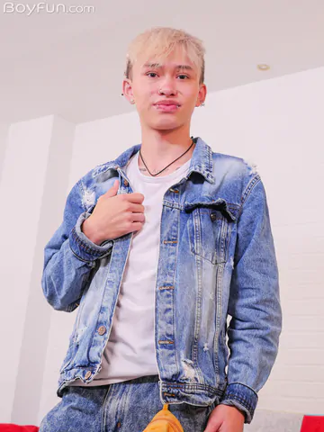 Cute Latino showing dick and ass