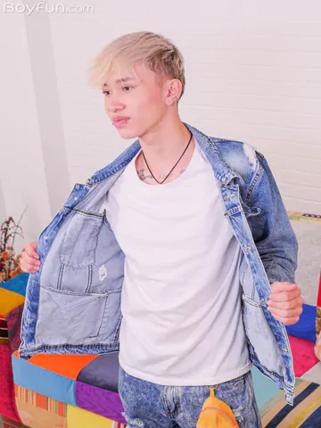 Cute Latino showing dick and ass