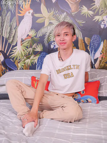 Cute boy with a nice penis