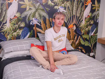 Cute boy with a nice penis