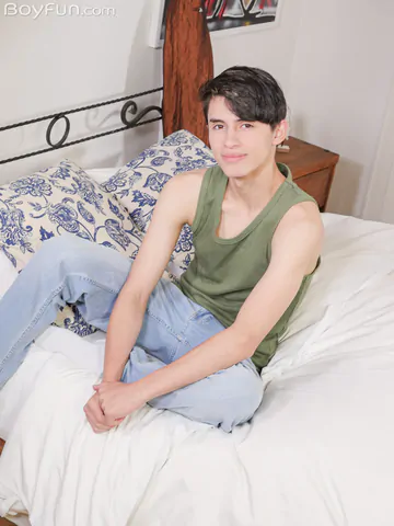 Handsome boy with a smooth ass