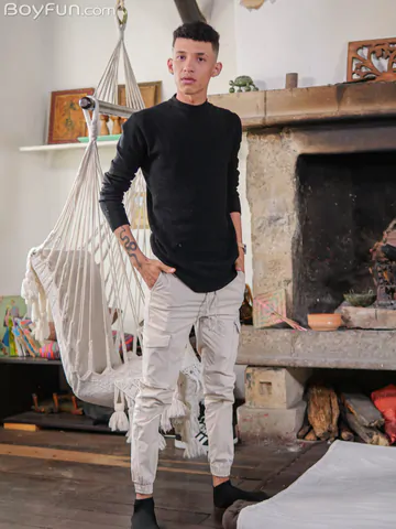 Latino boy with a nice cock