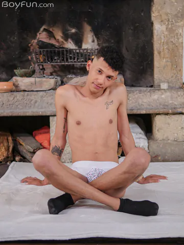 Latino boy with a nice cock