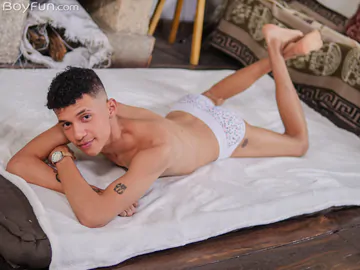 Latino boy with a nice cock