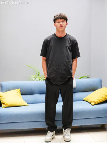 Handsome boy with a fit body