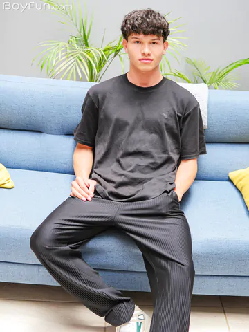 Handsome boy with a fit body