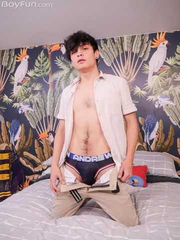 Sexy Latino boy with a big cock