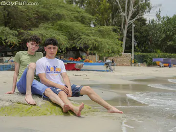 Beautiful gay boys having sex