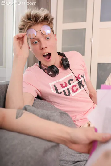 Blonde cutie getting big dick fucked