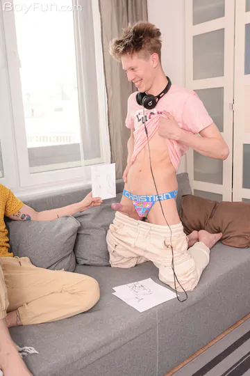 Blonde cutie getting big dick fucked