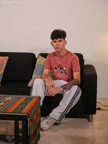 Handsome boy with a nice cock