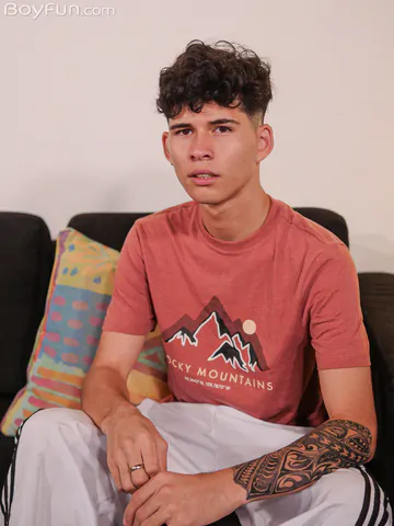 Handsome boy with a nice cock