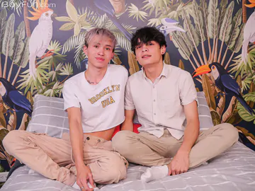 Gay twinks having oral and anal sex