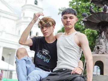 Fat cock boy fucking tight asshole