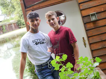 Cute boys having sex