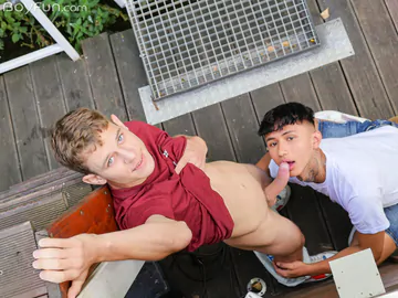 Cute boys having sex