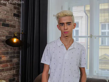 Skinny boy with a big dick